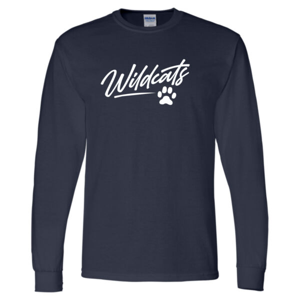River Ridge Wildcats 2026 Logo 2 - DryBlend® 50/50 Long Sleeve T-Shirt Thumbnail