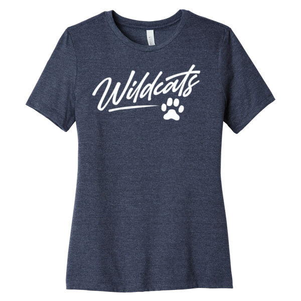 River Ridge Wildcats 2026 Logo 2 - Women's Relaxed CVC Tee Thumbnail