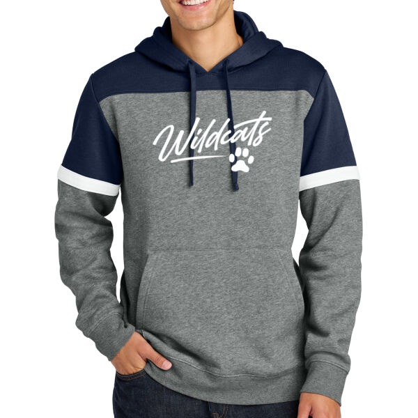 River Ridge Wildcats 2026 Logo 2 - Drive Fleece Colorblock Hoodie Thumbnail