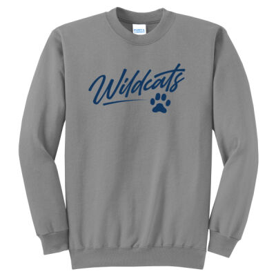 River Ridge Wildcats 2026 Logo 2 - Core Fleece Crewneck Sweatshirt Thumbnail