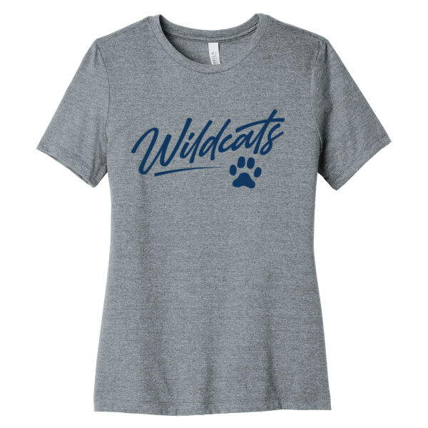 River Ridge Wildcats 2026 Logo 2 - Women's Relaxed CVC Tee Thumbnail