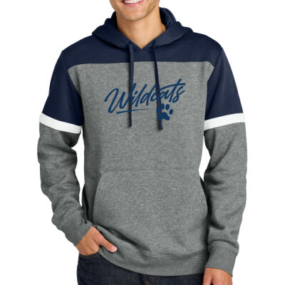 River Ridge Wildcats 2026 Logo 2 - Drive Fleece Colorblock Hoodie Thumbnail