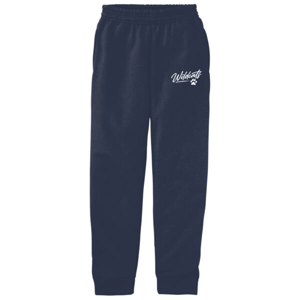 River Ridge Wildcats 2026 Logo 2 - Youth Core Fleece Jogger Thumbnail