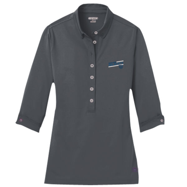 River Ridge Wildcats 2026 Embroidered Logo 1 - Women's Gauge Polo Thumbnail