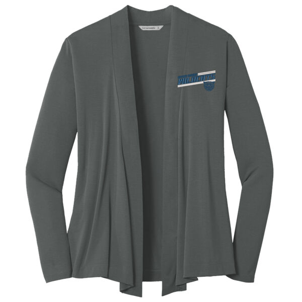 River Ridge Wildcats 2026 Embroidered Logo 1 - Women's Concept Open Cardigan Thumbnail
