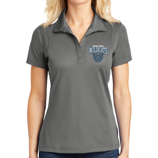 River Ridge Wildcats 2026 Embroidered Logo 2 - Women's Micropique Sport Wick ® Polo Thumbnail