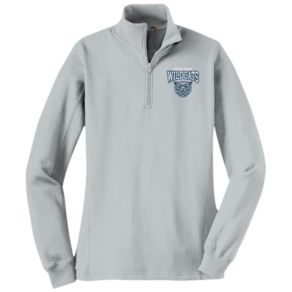 River Ridge Wildcats 2026 Embroidered Logo 2 - Women's 1/4 Zip Sweatshirt Thumbnail