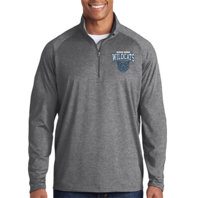 River Ridge Wildcats 2026 Embroidered Logo 2 - Sport Wick ® Stretch 1/4 Zip Pullover Thumbnail