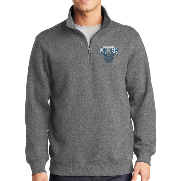 River Ridge Wildcats 2026 Embroidered Logo 2 - 1/4 Zip Sweatshirt Thumbnail