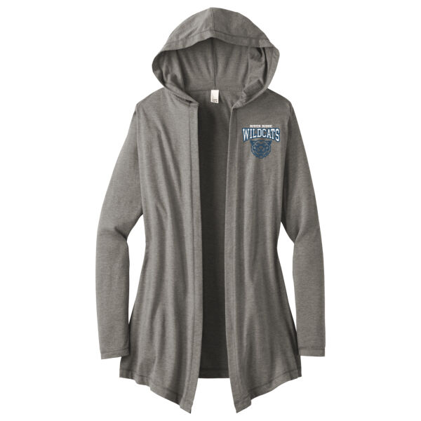 River Ridge Wildcats 2026 Embroidered Logo 2 - Women's Perfect Tri ® Hooded Cardigan Thumbnail