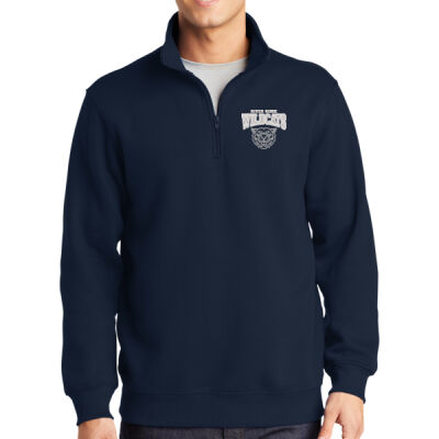 River Ridge Wildcats 2026 Embroidered Logo 2 - 1/4 Zip Sweatshirt Thumbnail