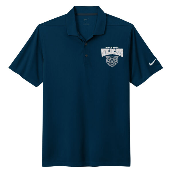River Ridge Wildcats 2026 Embroidered Logo 2 - Dri FIT Micro Pique 2.0 Polo Thumbnail