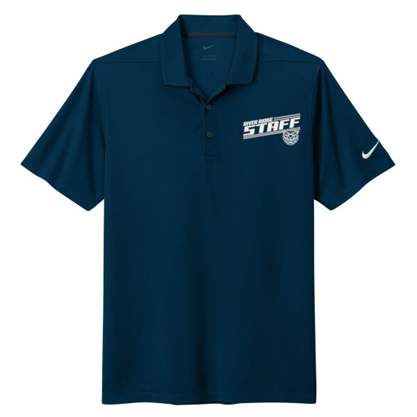 River Ridge Wildcats 2026 Embroidered Staff Logo - Dri FIT Micro Pique 2.0 Polo Thumbnail